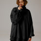 Sweatshirt Oversize Guler Rulat - Confort Elegant 