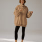 Sweatshirt Oversize Guler Rulat - Confort Elegant 