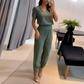 Set elegant de top și pantaloni